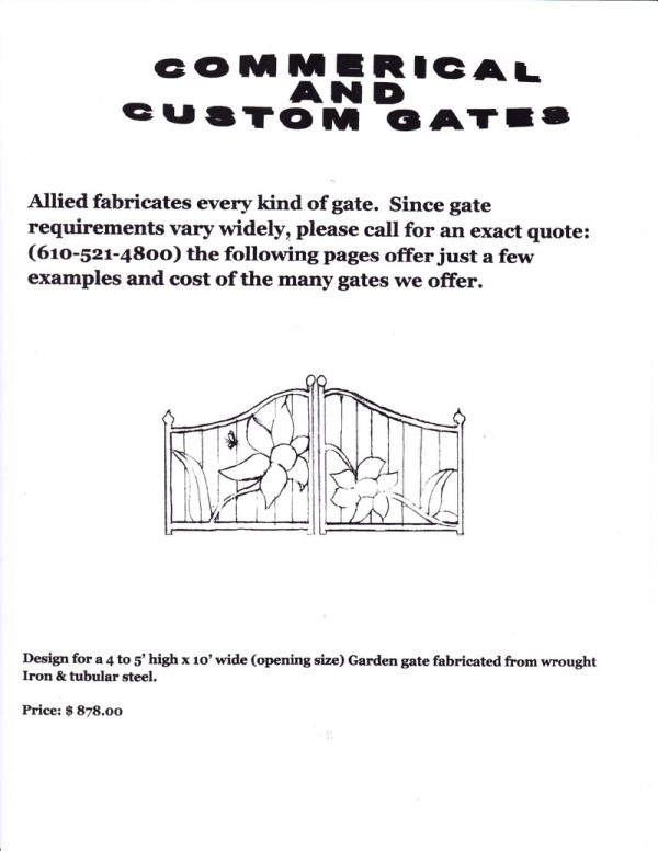 Commercial and Custom Gates